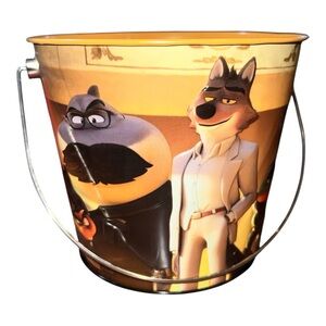NEW!!!The Bad Guys 2 2025 Popcorn Bucket Tin collectible